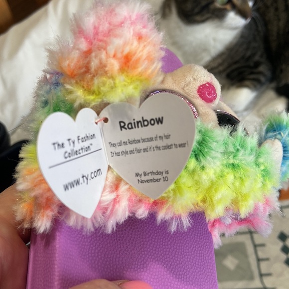 NWT Ty Beanie baby slippers youth size 4-6. - Picture 4 of 4